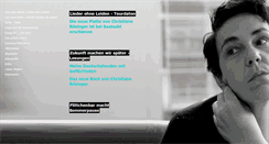 Desktop Screenshot of christiane-roesinger.de
