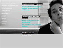Tablet Screenshot of christiane-roesinger.de